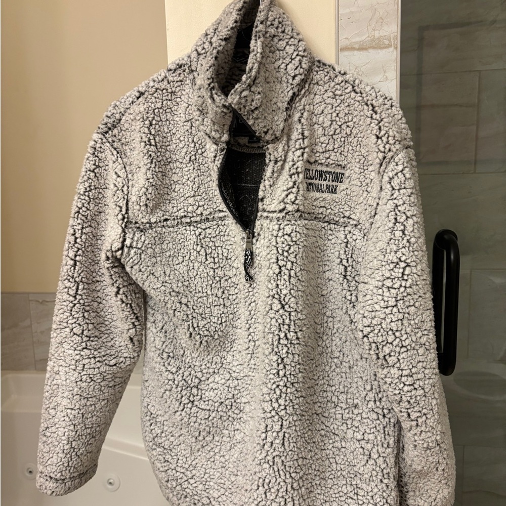 Boxercraft Cream Sherpa Fleece Jacket
